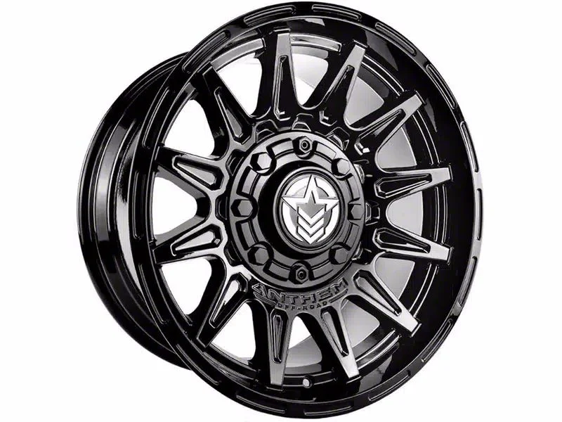 Anthem Off-Road Liberty Gloss Black 6-Lug Wheel; 18x9; 18mm Offset (19-23 Ranger)