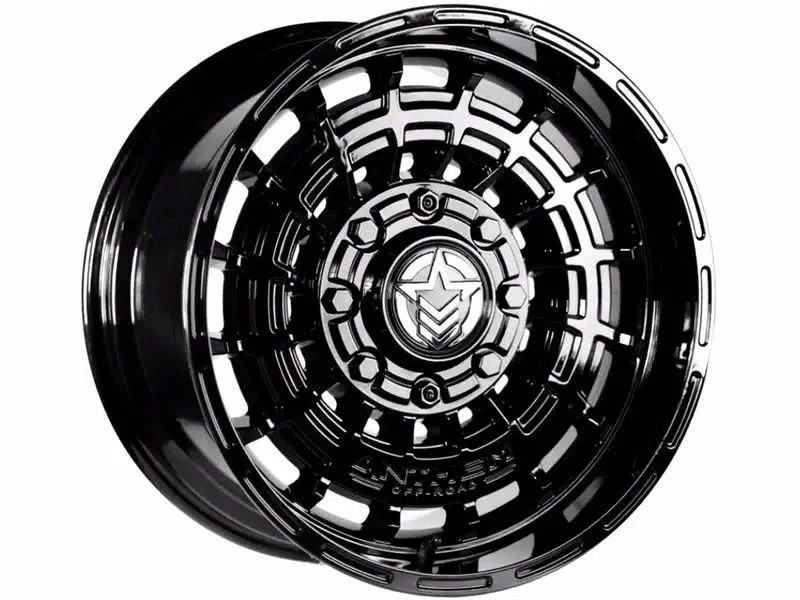 Anthem Off-Road Viper Gloss Black 6-Lug Wheel; 18x9; 0mm Offset (19-23 Ranger)