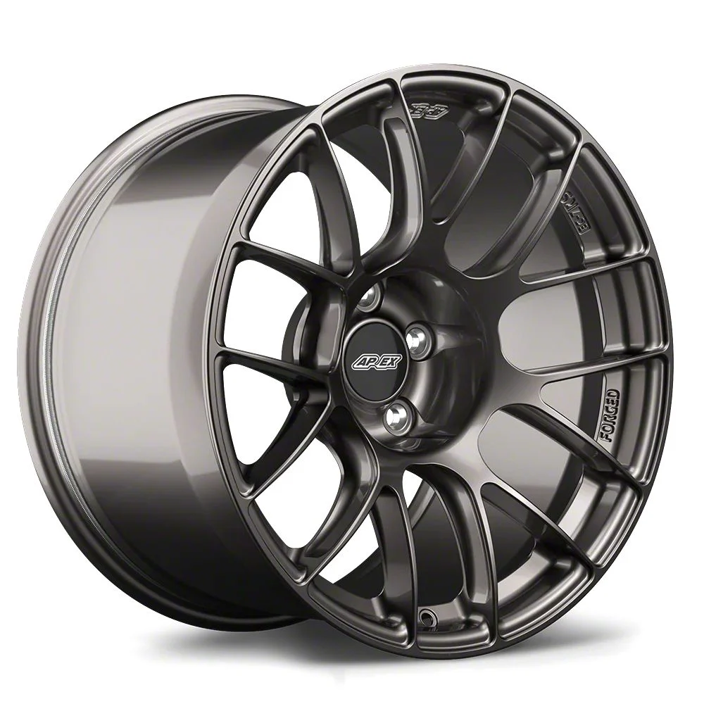 APEX EC-7RS Anthracite Wheel; Front Only; 18x11; 7mm Offset (17-24 Camaro ZL1)