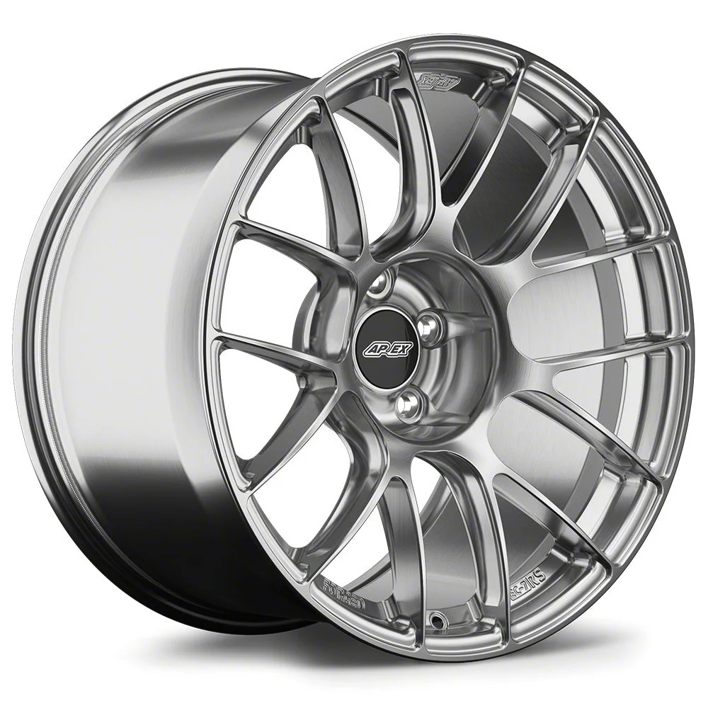 APEX EC-7RS Brushed Clear Wheel; Front Only; 18x11; 7mm Offset (17-24 Camaro ZL1)