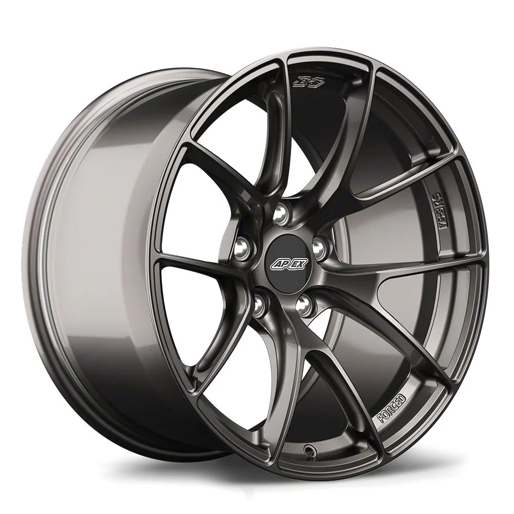 APEX VS-5RS Anthracite Wheel; Rear Only; 18x11; 35mm Offset (17-24 Camaro ZL1)