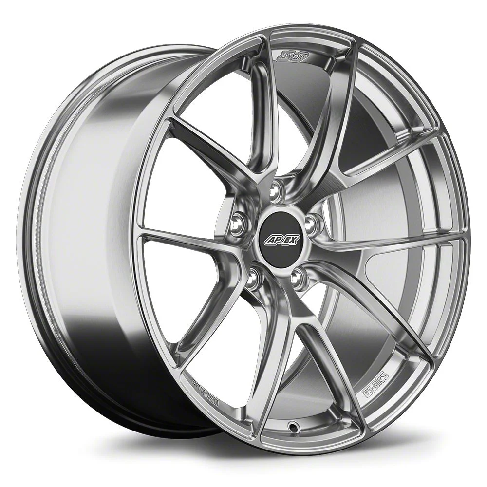 APEX VS-5RS Brushed Clear Wheel; Front Only; 20x10.5; 15mm Offset (17-24 Camaro ZL1)