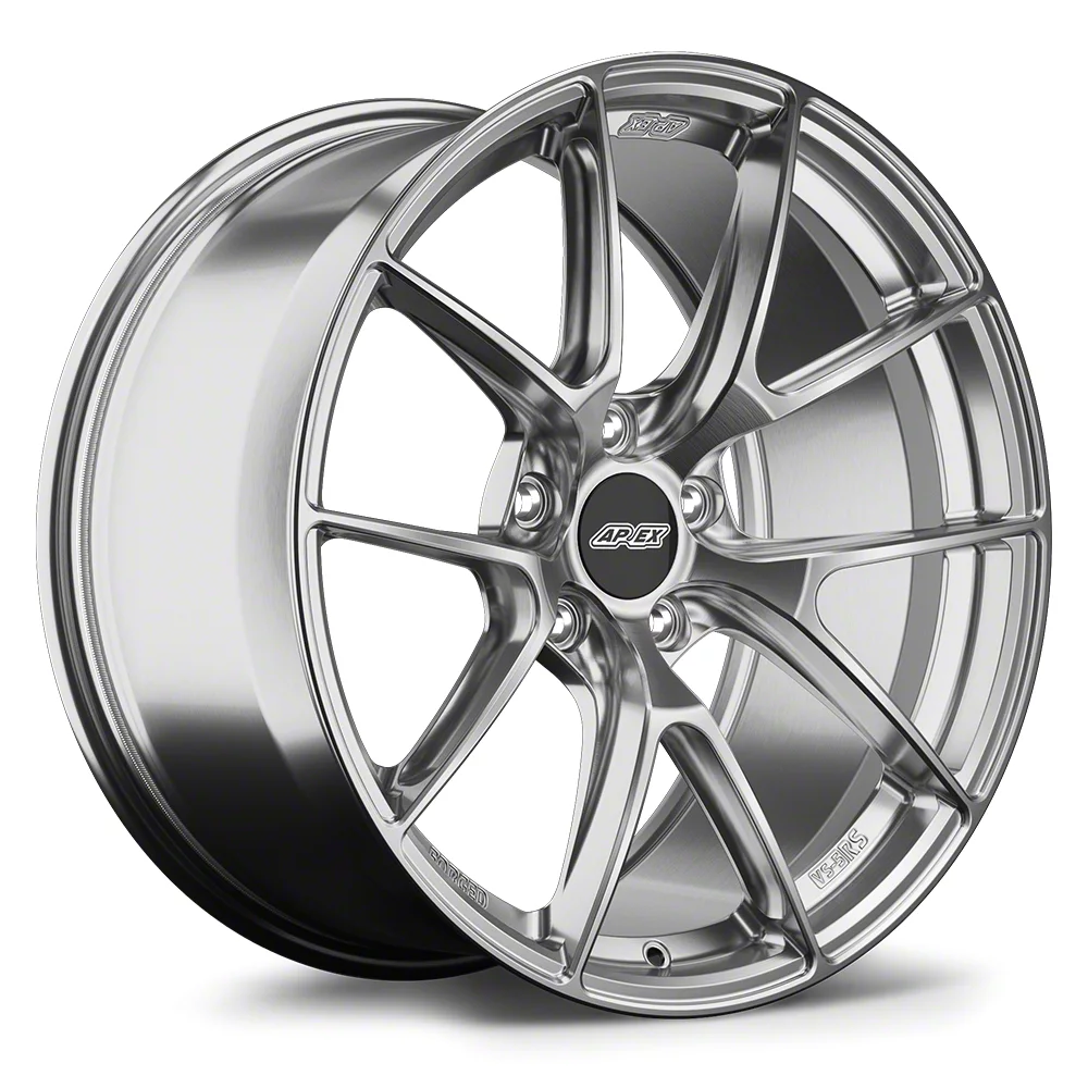 APEX VS-5RS Brushed Clear Wheel; Rear Only; 20x11.5; 42mm Offset (17-24 Camaro ZL1)