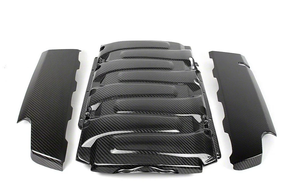 APR Performance Engine Cover Package; Carbon Fiber (14-19 Corvette C7 Stingray)