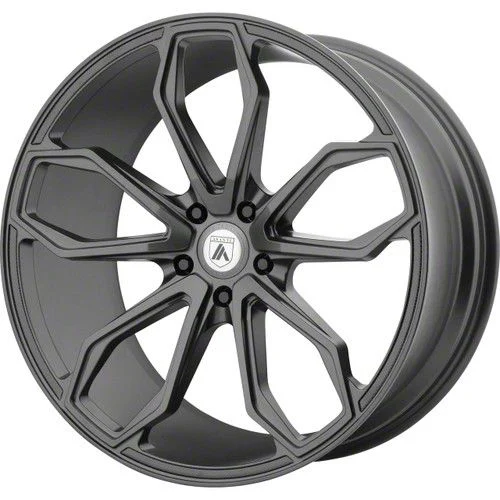 Asanti Athena Matte Graphite Wheel; 20x8.5; 20mm Offset (08-23 RWD Challenger, Excluding Widebody)