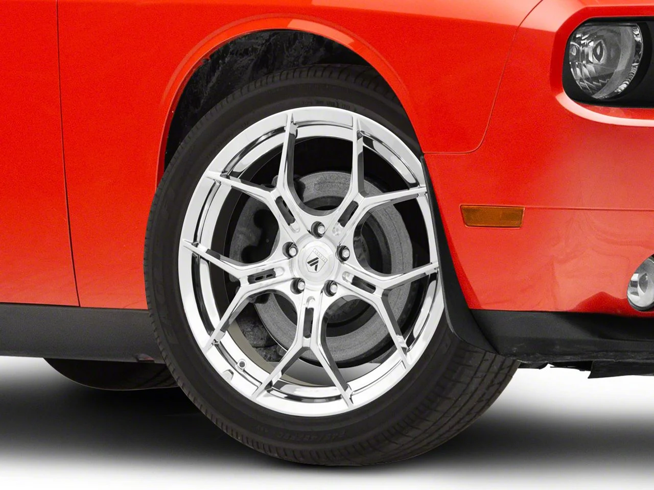 Asanti Monarch Chrome Wheel; 20x9; 15mm Offset (08-23 RWD Challenger, Excluding Widebody)