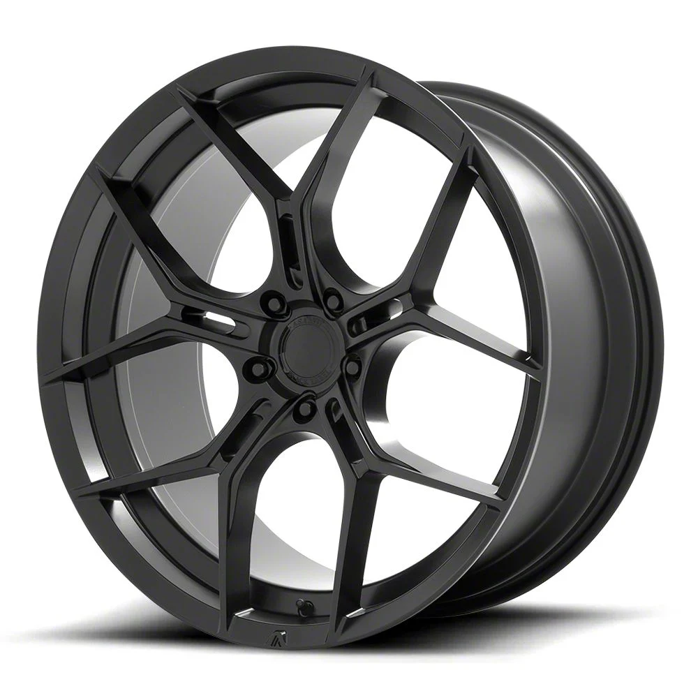 Asanti Monarch Satin Black Wheel; Rear Only; 20x10.5; 20mm Offset (11-23 RWD Charger)