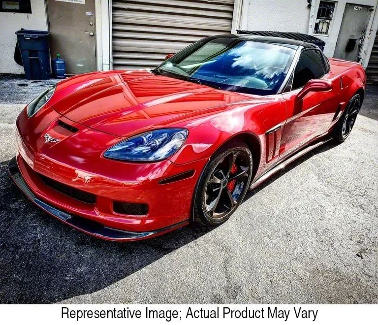 Atomic 6 Carbon Widebody Only Side Skirts; Visual Carbon Fiber (05-13 Corvette C6 Grand Sport, Z06)