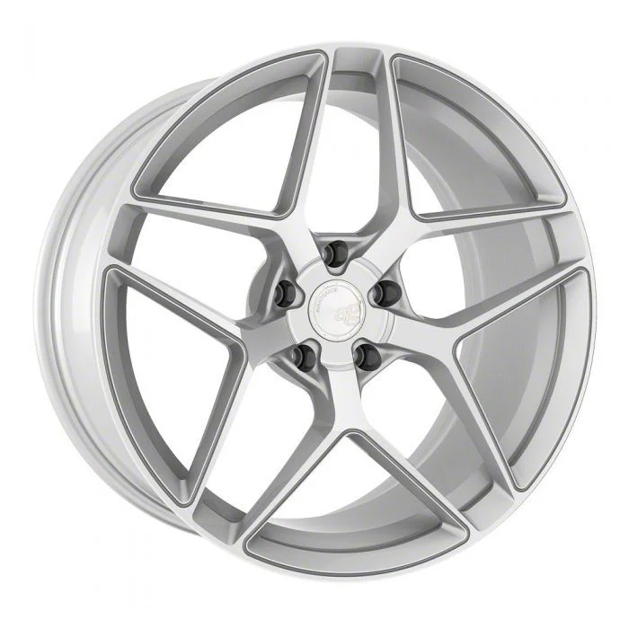 Avant Garde M650 Silver Machined Wheel; 20x10; 30mm Offset (10-14 Mustang)