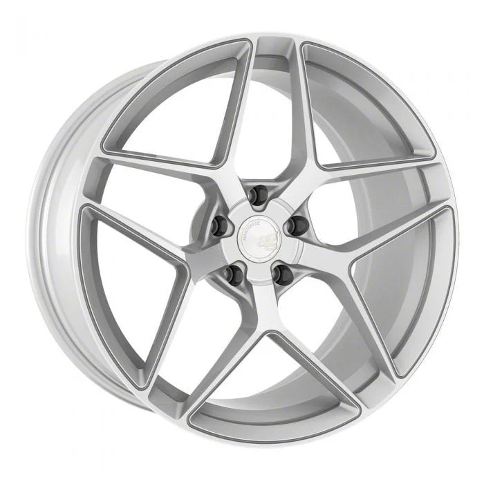 Avant Garde M650 Silver Machined Wheel; 20x10; 30mm Offset (15-23 Mustang GT, EcoBoost, V6)