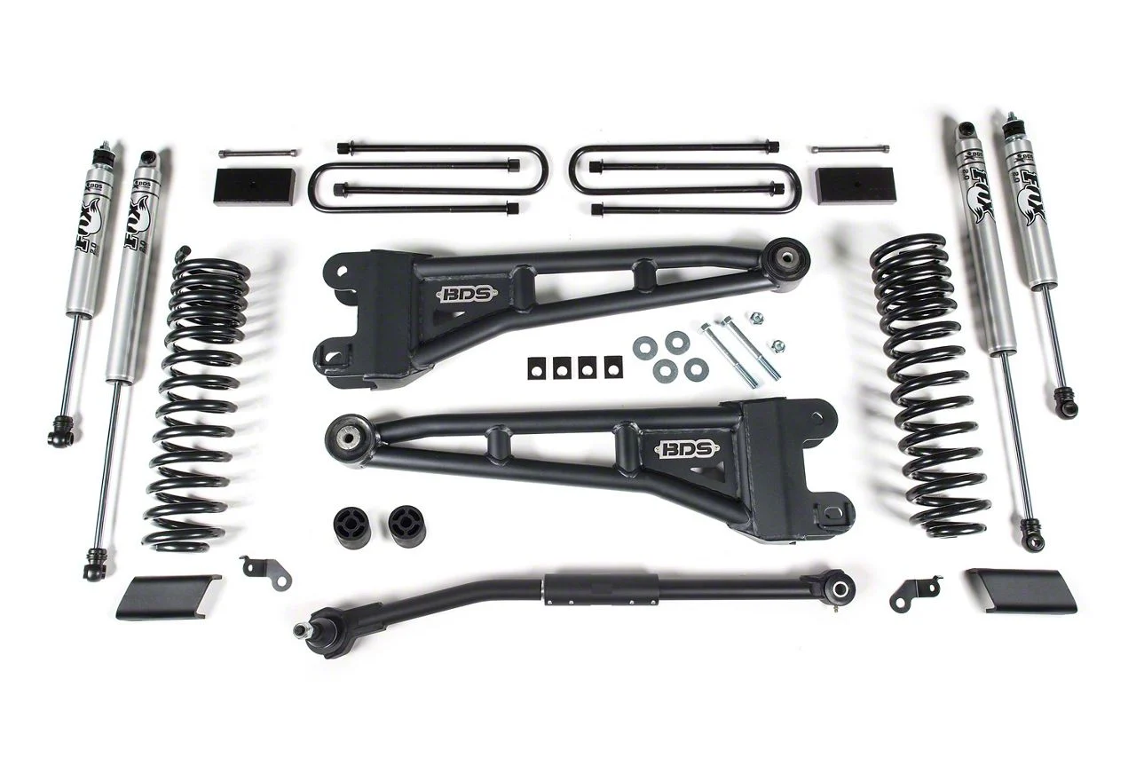 BDS 2.50-Inch Radius Arm Suspension Lift Kit with FOX 2.5 Shocks (20-22 4WD F-350 Super Duty)