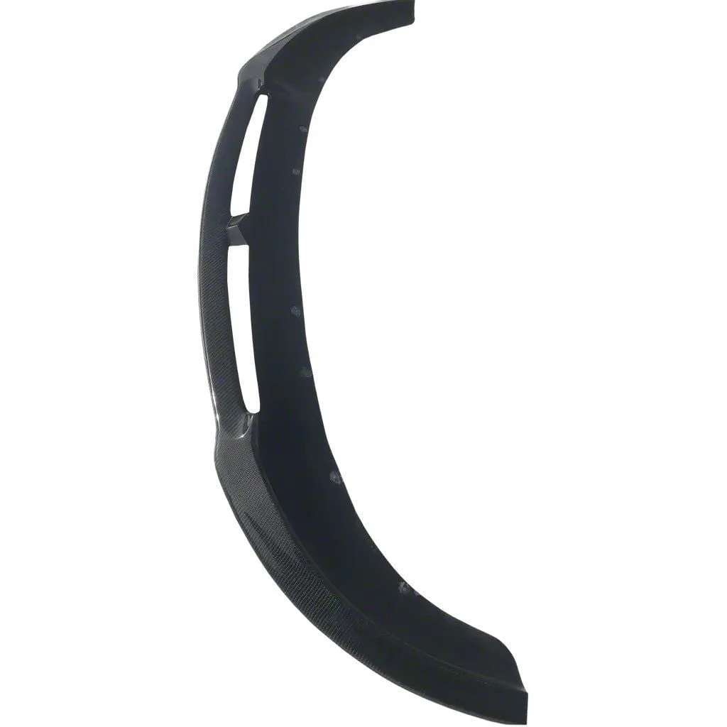 Black Ops Auto Works Front Lip Splitter; Carbon Fiber (15-23 Charger Scat Pack, SRT)