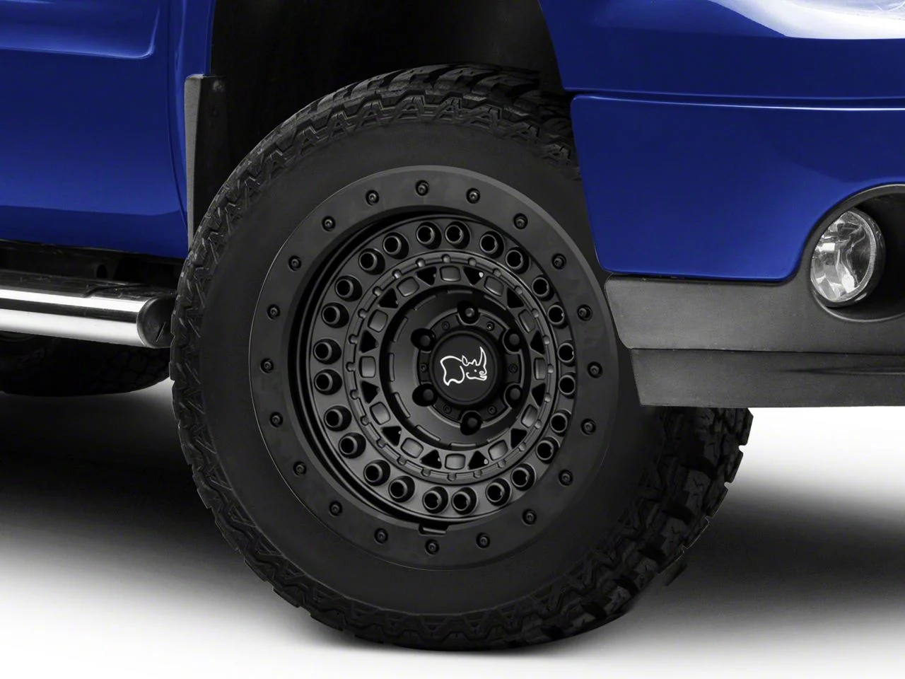 Black Rhino Barricade Gunblack with Black Rock Guard 6-Lug Wheel; 20x9; 0mm Offset (07-13 Sierra 1500)