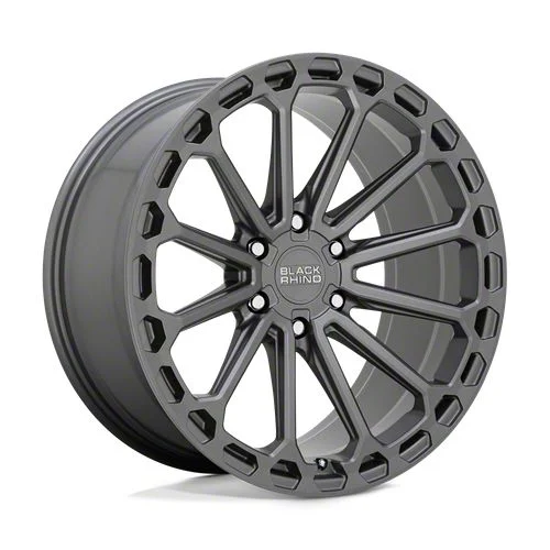 Black Rhino Kaizen Matte Gunmetal 6-Lug Wheel; 20x9.5; 12mm Offset (07-13 Sierra 1500)