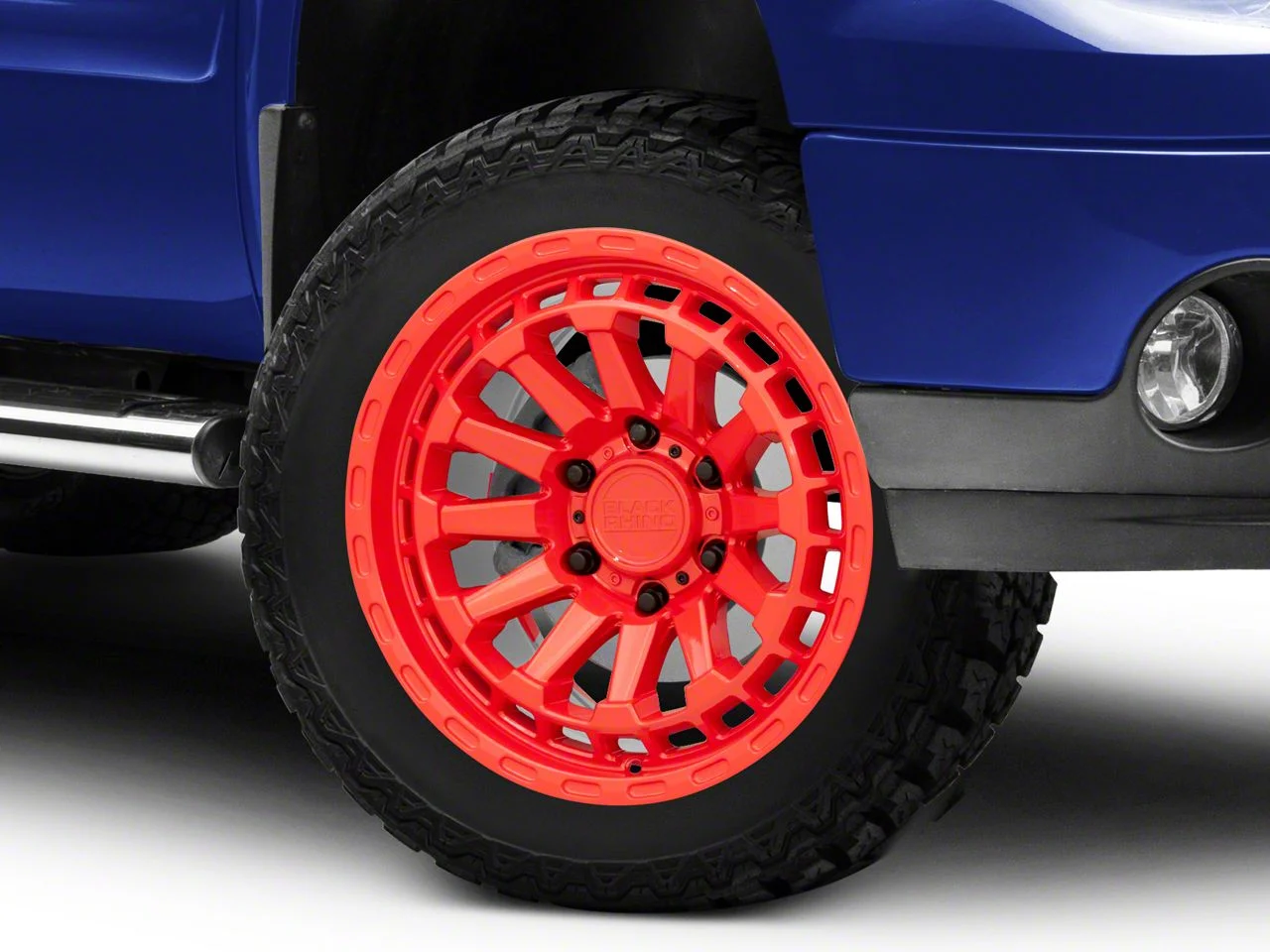 Black Rhino Raid Gloss Red 6-Lug Wheel; 20x9.5; -18mm Offset (07-13 Sierra 1500)