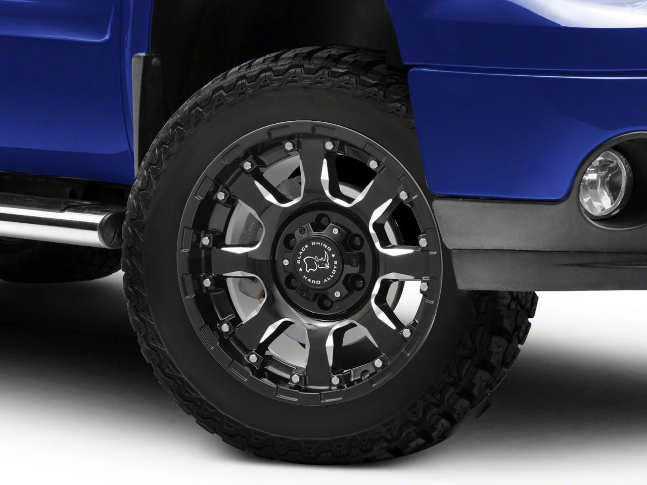 Black Rhino Sierra Gloss Black Milled 6-Lug Wheel; 20x9; 0mm Offset (07-13 Sierra 1500)