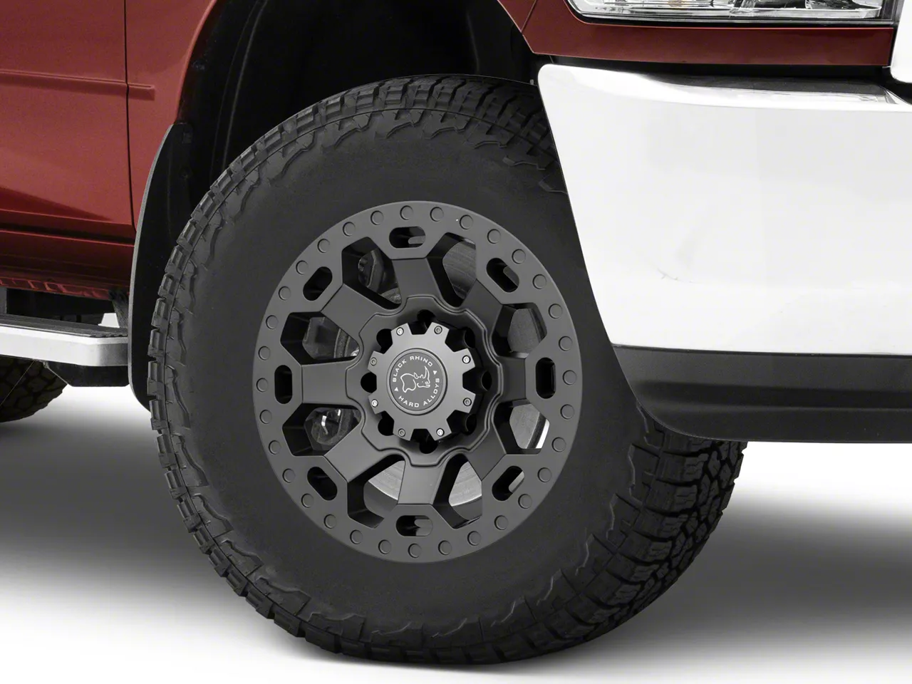 Black Rhino Warlord Matte Gunmetal 8-Lug Wheel; 18x9; -12mm Offset (10-18 RAM 2500)