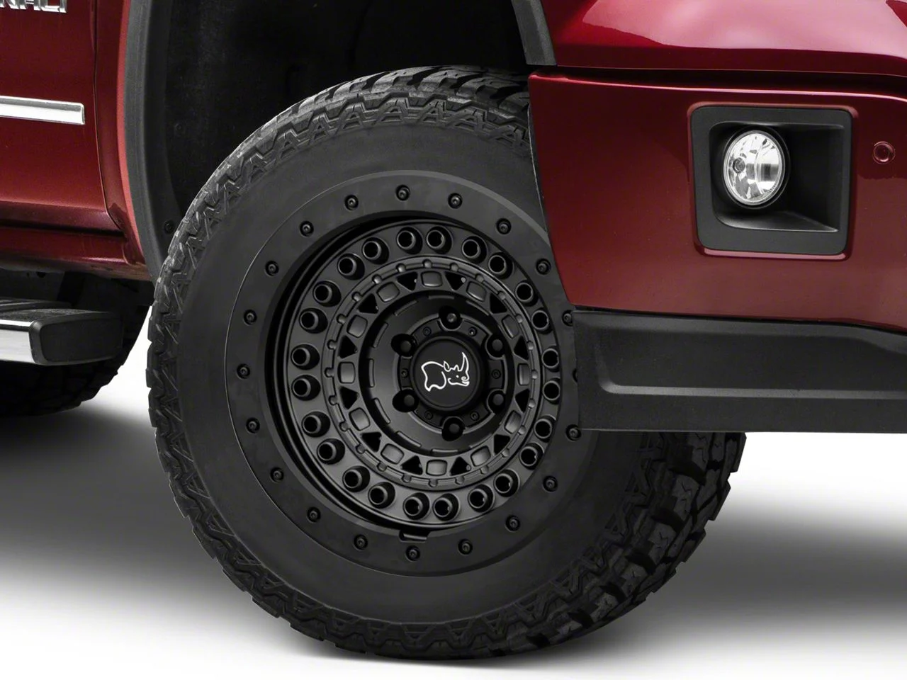Black Rhino Barricade Gunblack with Black Rock Guard 6-Lug Wheel; 20x9; 0mm Offset (14-18 Sierra 1500)