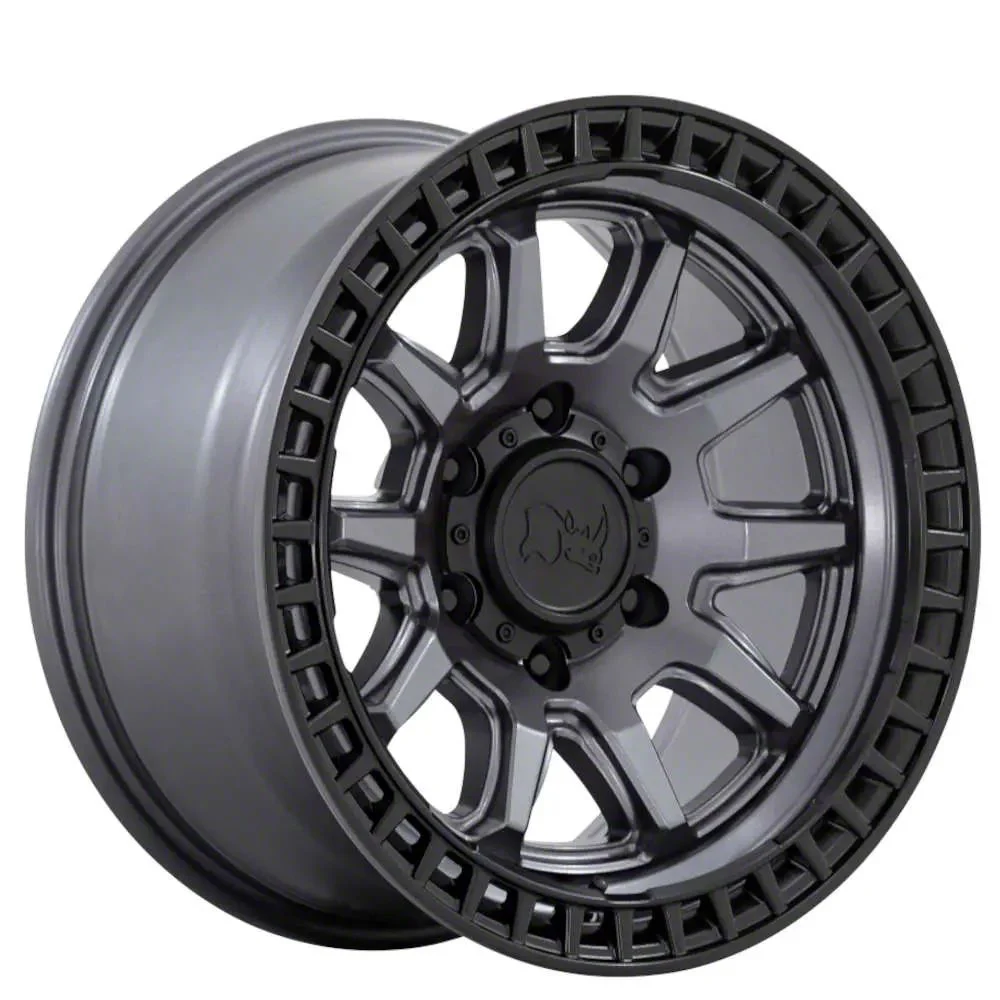 Black Rhino Calico Matte Gunmetal 6-Lug Wheel; 20x9; 0mm Offset (14-18 Sierra 1500)