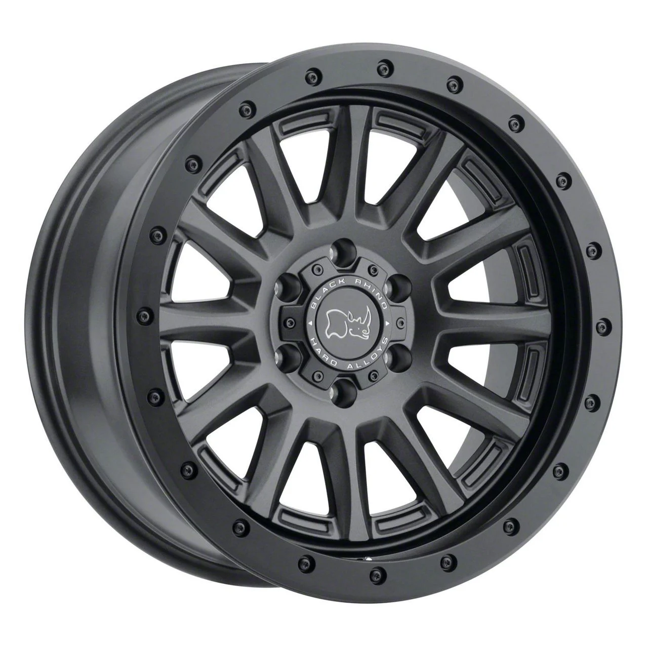 Black Rhino Dugger Gunblack 6-Lug Wheel; 20x9; 0mm Offset (14-18 Sierra 1500)