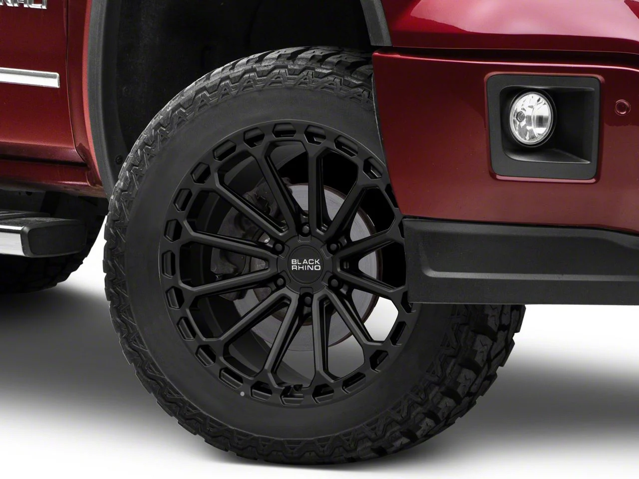 Black Rhino Kaizen Matte Black 6-Lug Wheel; 20x9.5; 12mm Offset (14-18 Sierra 1500)