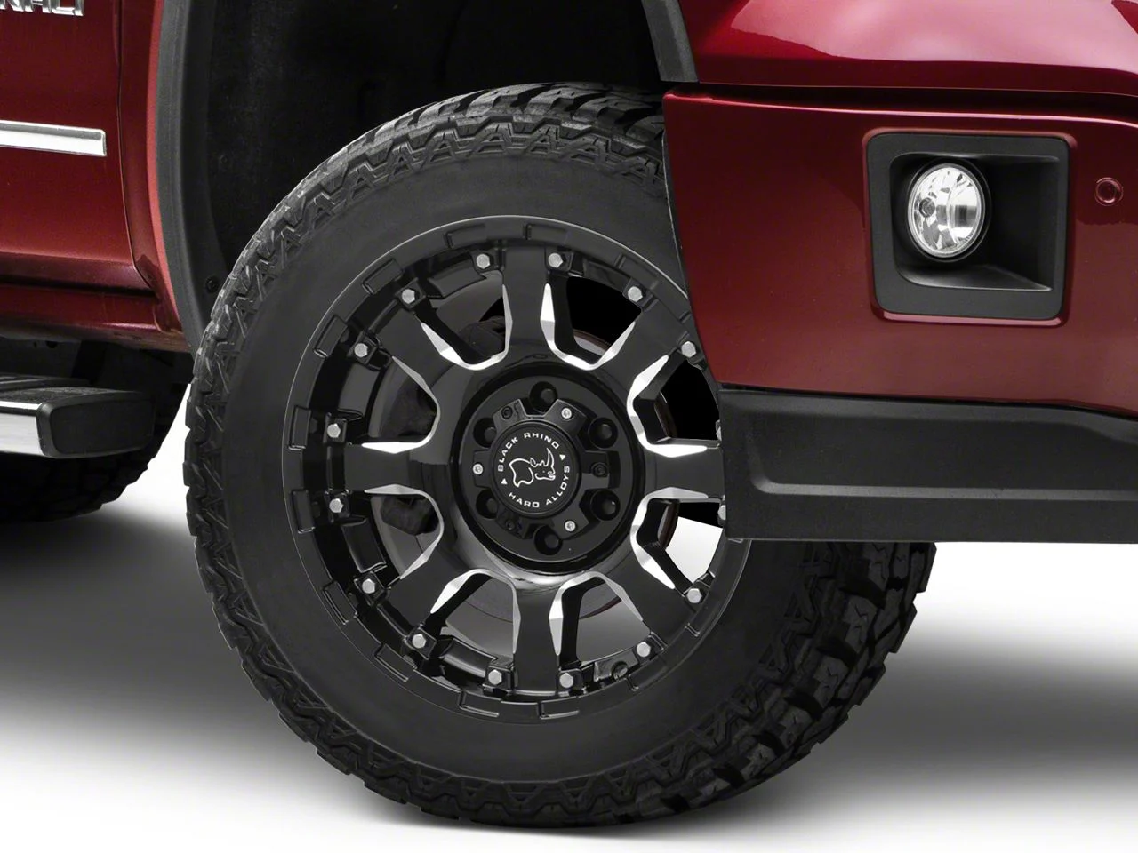 Black Rhino Sierra Gloss Black Milled 6-Lug Wheel; 20x9; 0mm Offset (14-18 Sierra 1500)