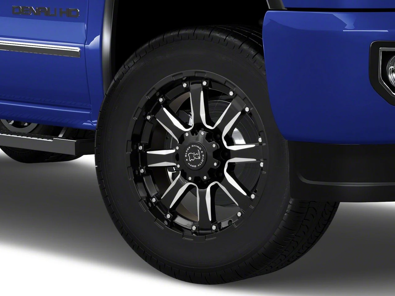 Black Rhino Sierra Gloss Black Milled 8-Lug Wheel; 20x11.5; -44mm Offset (15-19 Sierra 2500 HD)