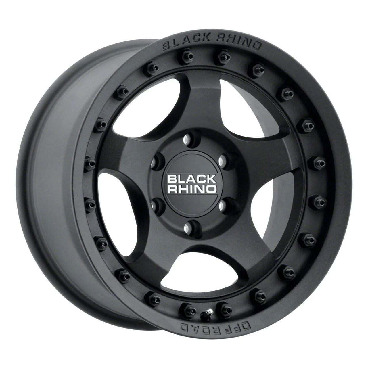 Black Rhino Bantam Textured Black 6-Lug Wheel; 18x9; 12mm Offset (15-20 Tahoe)
