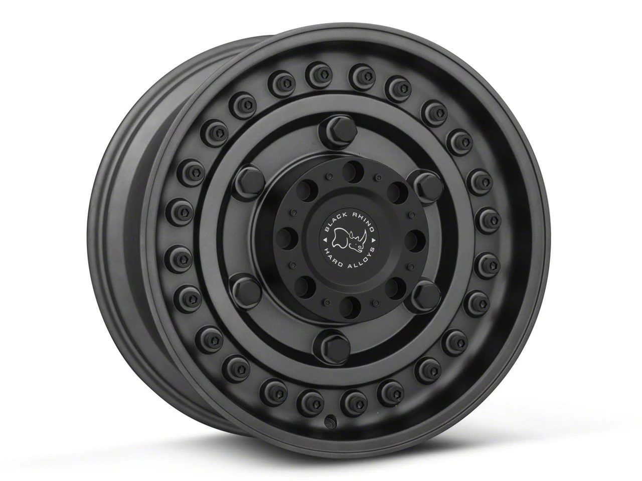 Black Rhino Armory Gunblack 8-Lug Wheel; 17x9.5; -18mm Offset (19-26 RAM 3500 SRW)