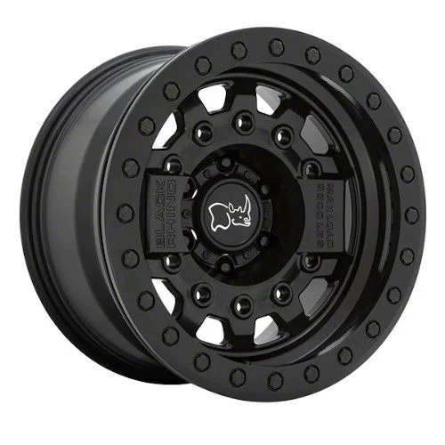 Black Rhino Avenger Beadlock Matte Black 6-Lug Wheel; 17x8.5; -30mm Offset (19-23 Ranger)