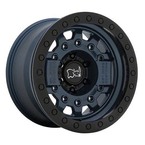 Black Rhino Avenger Beadlock Navy Blue 6-Lug Wheel; 17x8.5; -30mm Offset (19-23 Ranger)
