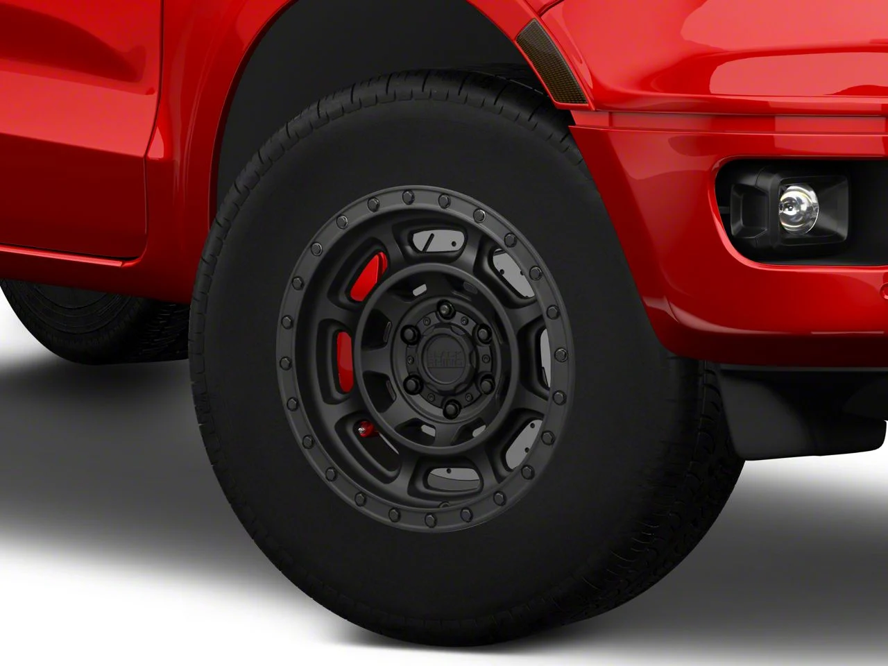 Black Rhino Convoy Matte Black 6-Lug Wheel; 17x8.5; -10mm Offset (19-23 Ranger)
