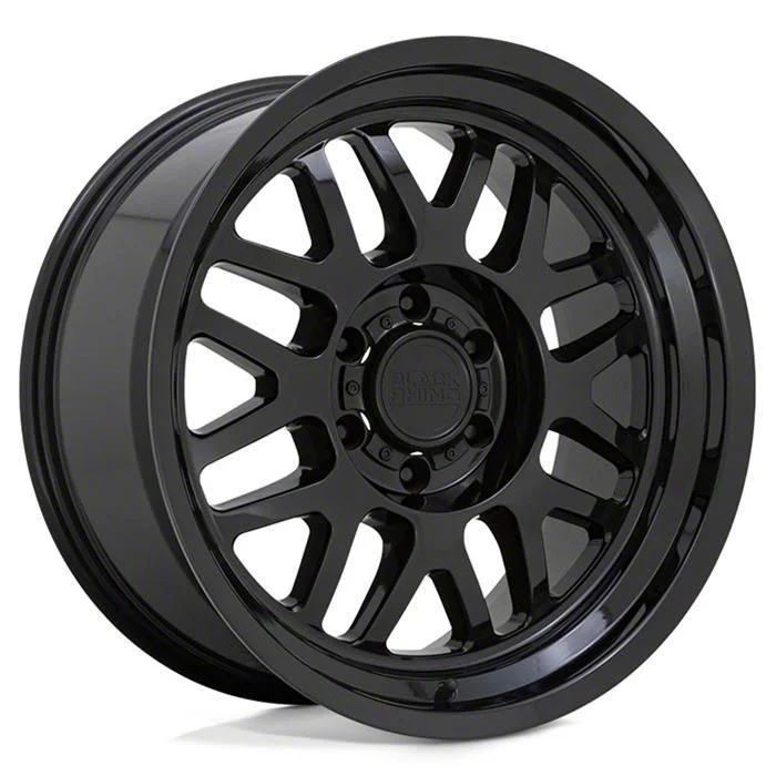 Black Rhino Delta Gloss Black 6-Lug Wheel; 20x9.5; -18mm Offset (19-23 Ranger)