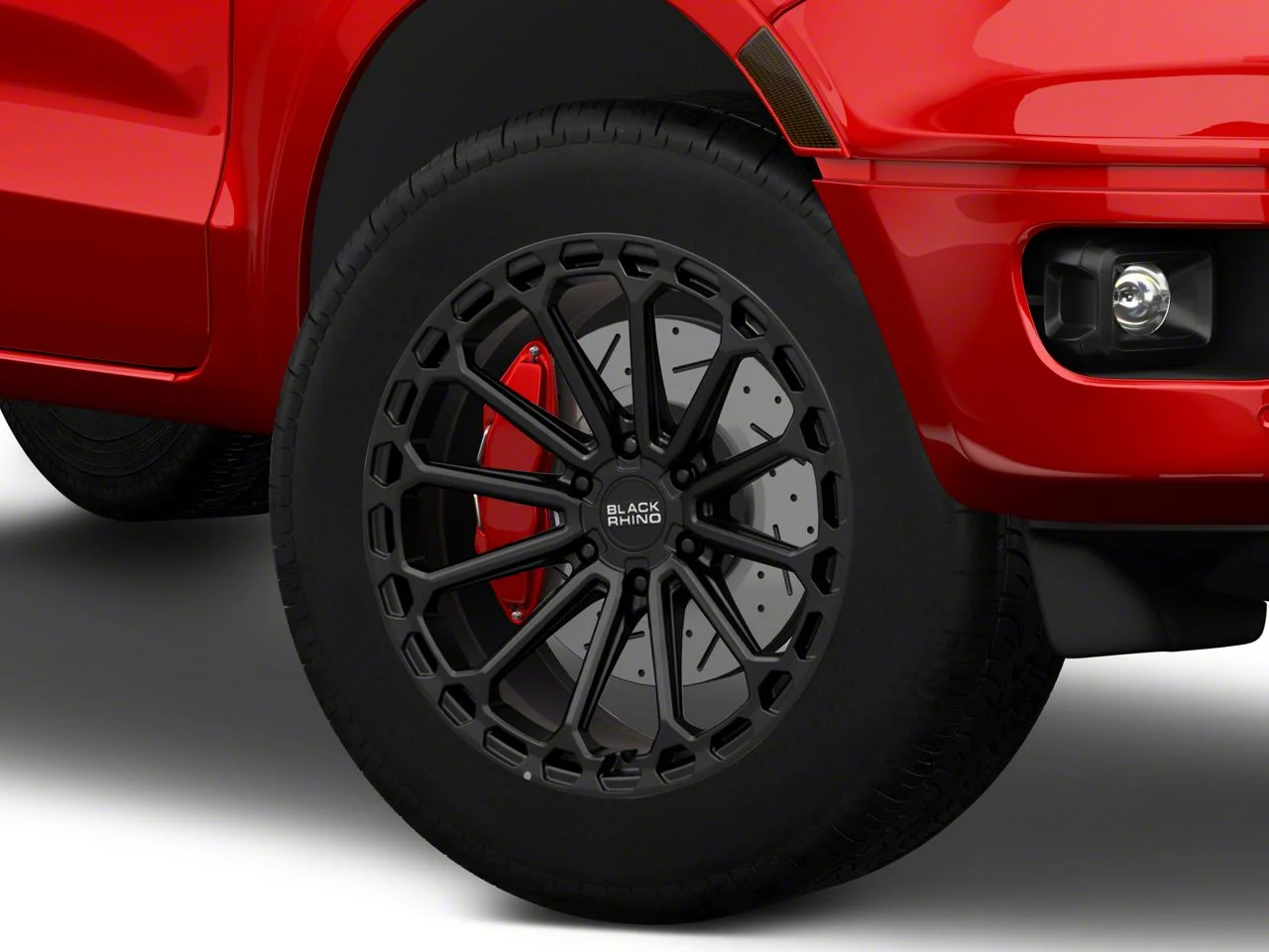 Black Rhino Kaizen Matte Black 6-Lug Wheel; 20x9.5; 12mm Offset (19-23 Ranger)
