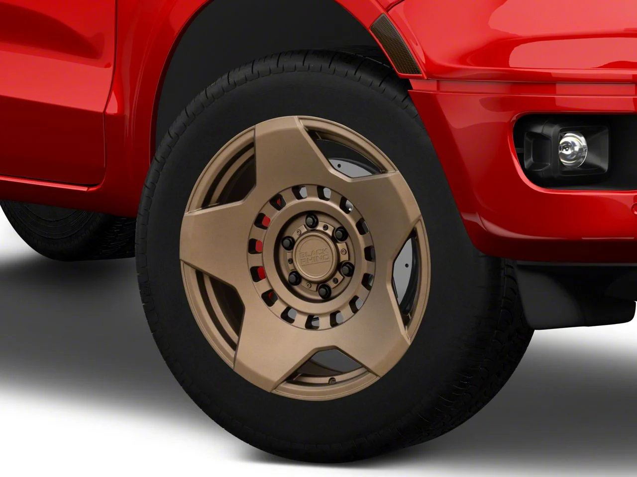 Black Rhino Muzzle Matte Bronze 6-Lug Wheel; 20x9; 12mm Offset (19-23 Ranger)