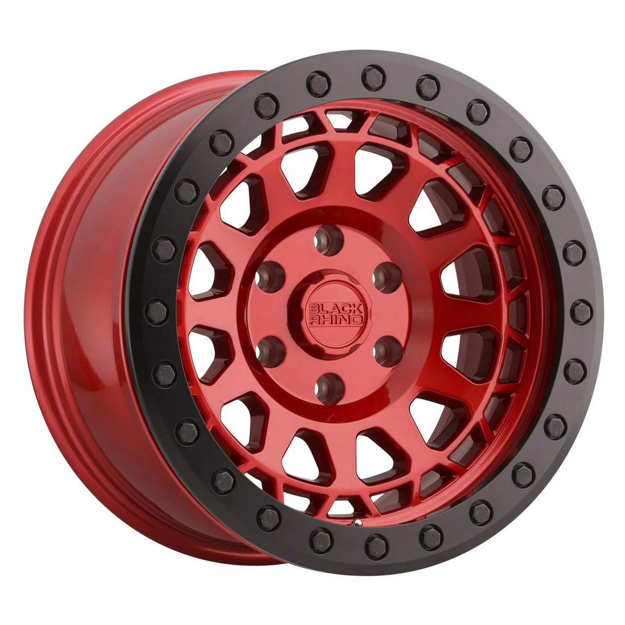 Black Rhino Primm Candy Red 6-Lug Wheel; 17x8.5; 0mm Offset (19-23 Ranger)