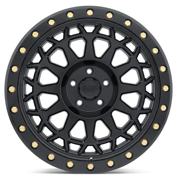 Black Rhino Primm Matte Black 6-Lug Wheel; 17x8.5; -30mm Offset (19-23 Ranger)