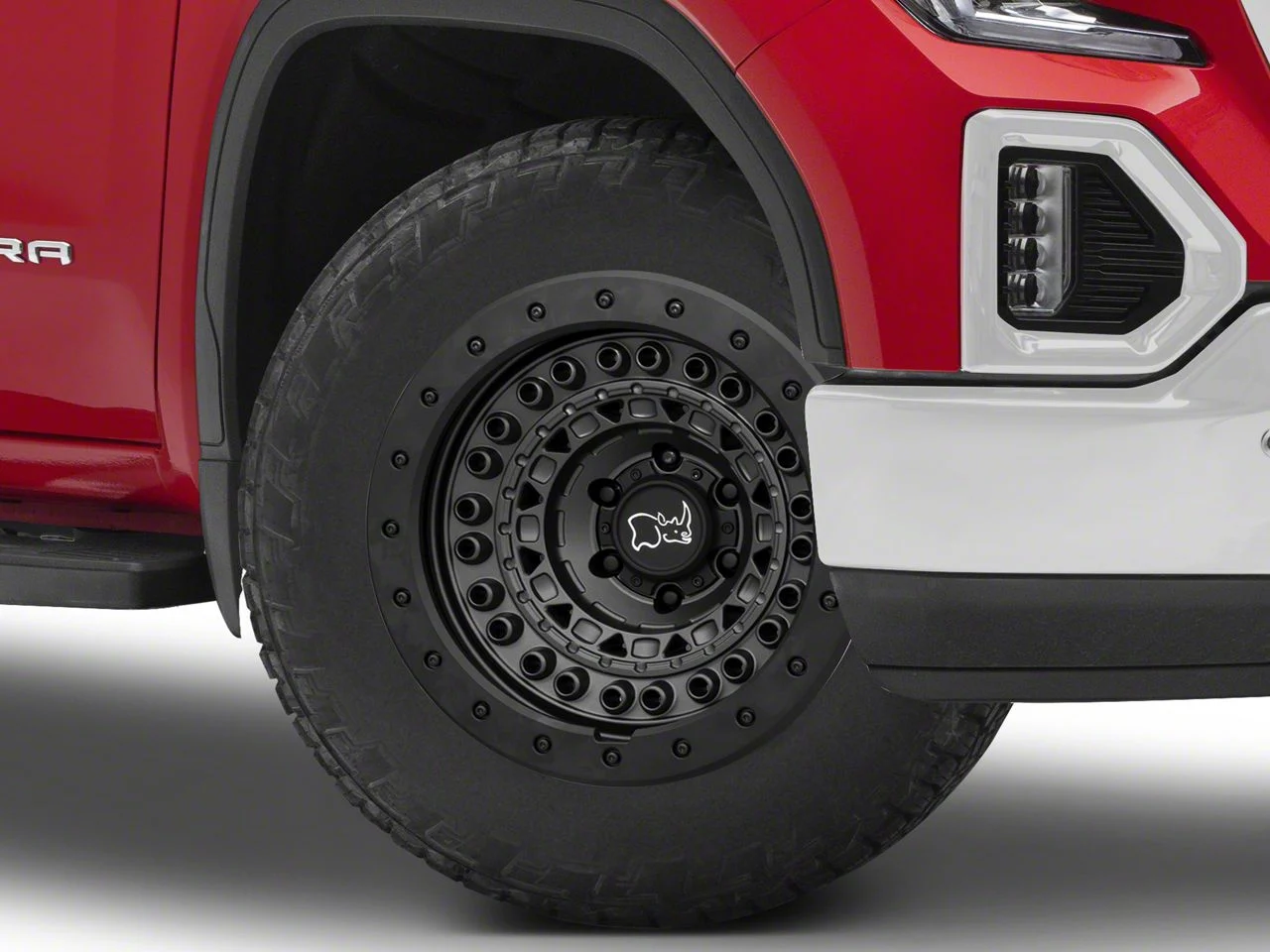 Black Rhino Barricade Gunblack with Black Rock Guard 6-Lug Wheel; 20x9; 0mm Offset (19-26 Sierra 1500)