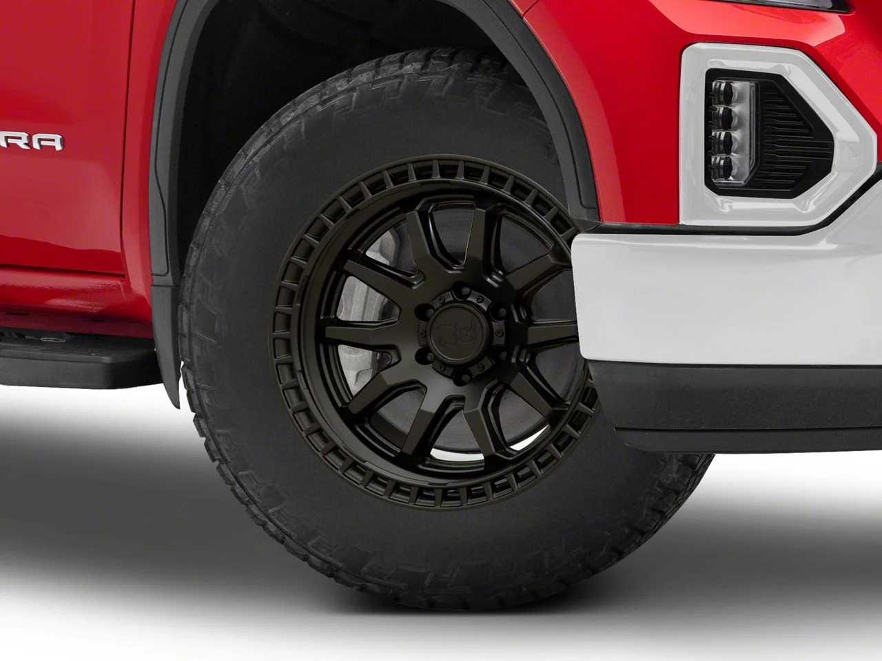 Black Rhino Calico Matte Black 6-Lug Wheel; 20x9; 0mm Offset (19-26 Sierra 1500)