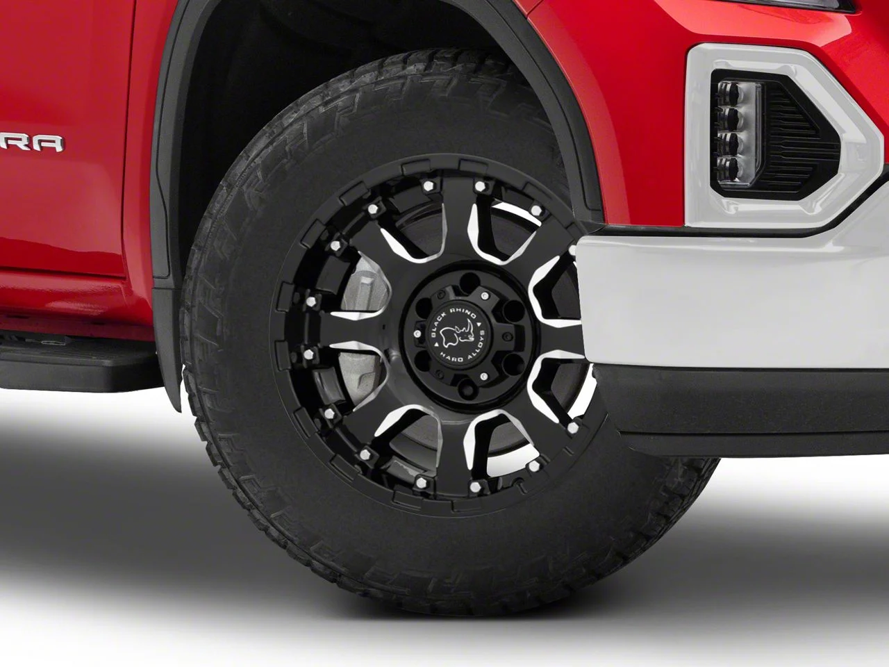 Black Rhino Sierra Gloss Black Milled 6-Lug Wheel; 20x9; 0mm Offset (19-26 Sierra 1500)