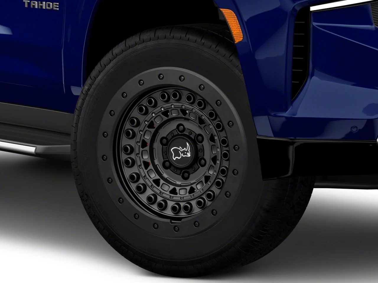 Black Rhino Barricade Gunblack with Black Rock Guard 6-Lug Wheel; 20x9; 0mm Offset (21-26 Tahoe)