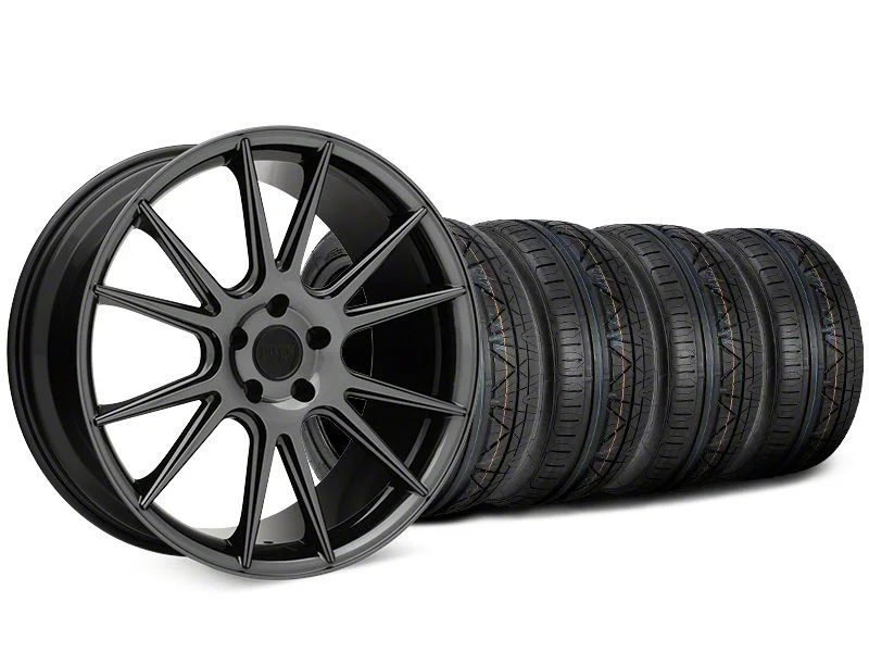 20x9 Niche Vicenza Wheel & NITTO High Performance INVO Tire Package (15-18 Mustang GT, EcoBoost, V6)