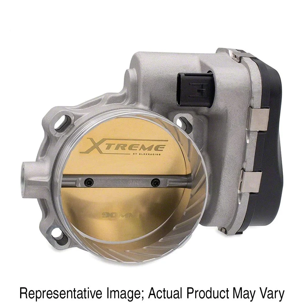 BLOX Racing 103mm Billet Throttle Body; Black Anodized (09-13 6.2L Corvette C6, Excluding ZR1)