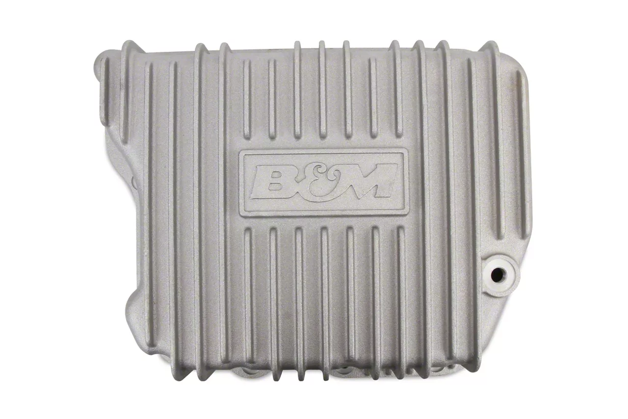 B&M A518/A618/A727 Hi-Tek Deep Transmission Pan; Natural (03-08 RAM 2500)