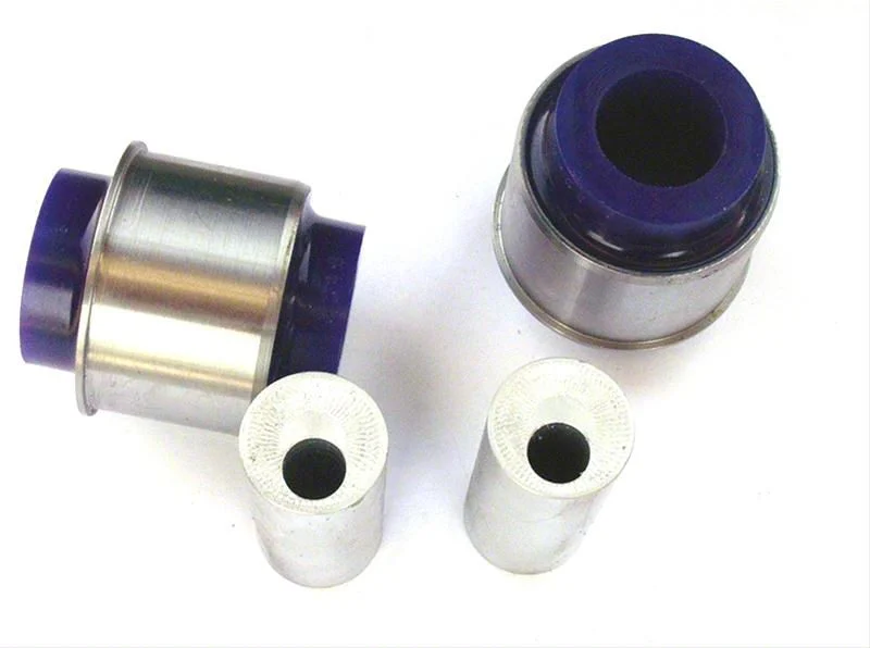 BMR 1.0 Degree Adjustable Inner Front Lower Control Arm Bushing Kit; Blue (08-23 Challenger)