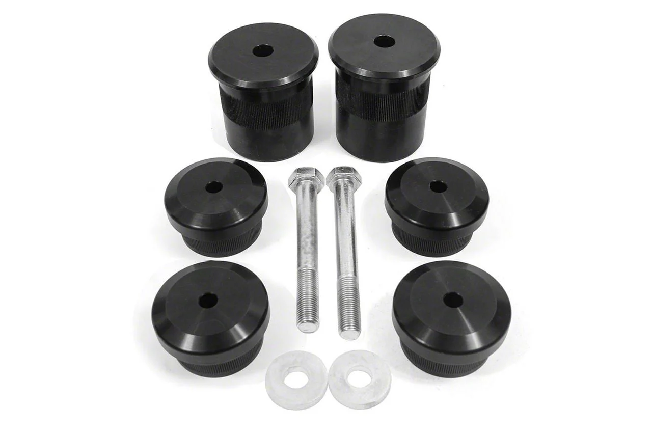 BMR Differential Mount Housing Bushing Kit; Aluminum; Black Anodized (15-23 Challenger)