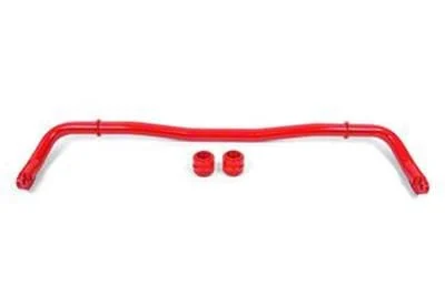 BMR Non-Adjustable Front Sway Bar; 35mm; Red (08-23 Challenger)