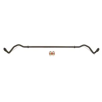 BMR Non-Adjustable Rear Sway Bar; 22mm; Black Hammertone (08-23 Challenger)