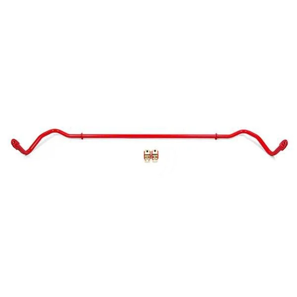 BMR Non-Adjustable Rear Sway Bar; 22mm; Red (08-23 Challenger)