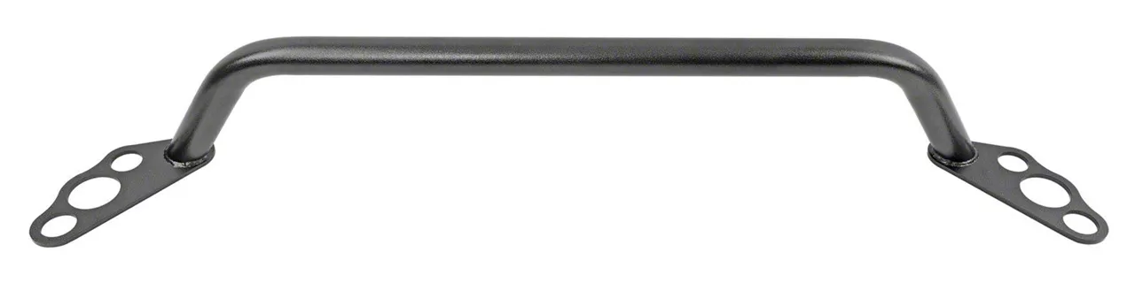 BMR Rear Strut Tower Brace; Black Hammertone (08-23 Challenger)